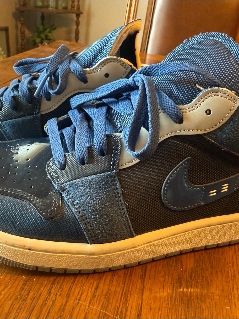 Navy Jordan’s